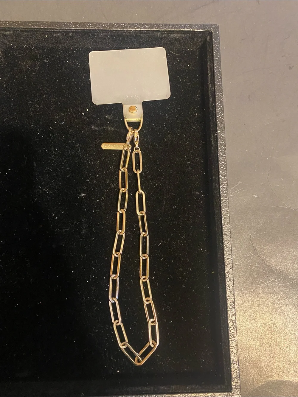 Gold Chain phone case wrist chain Elegant Link Strap